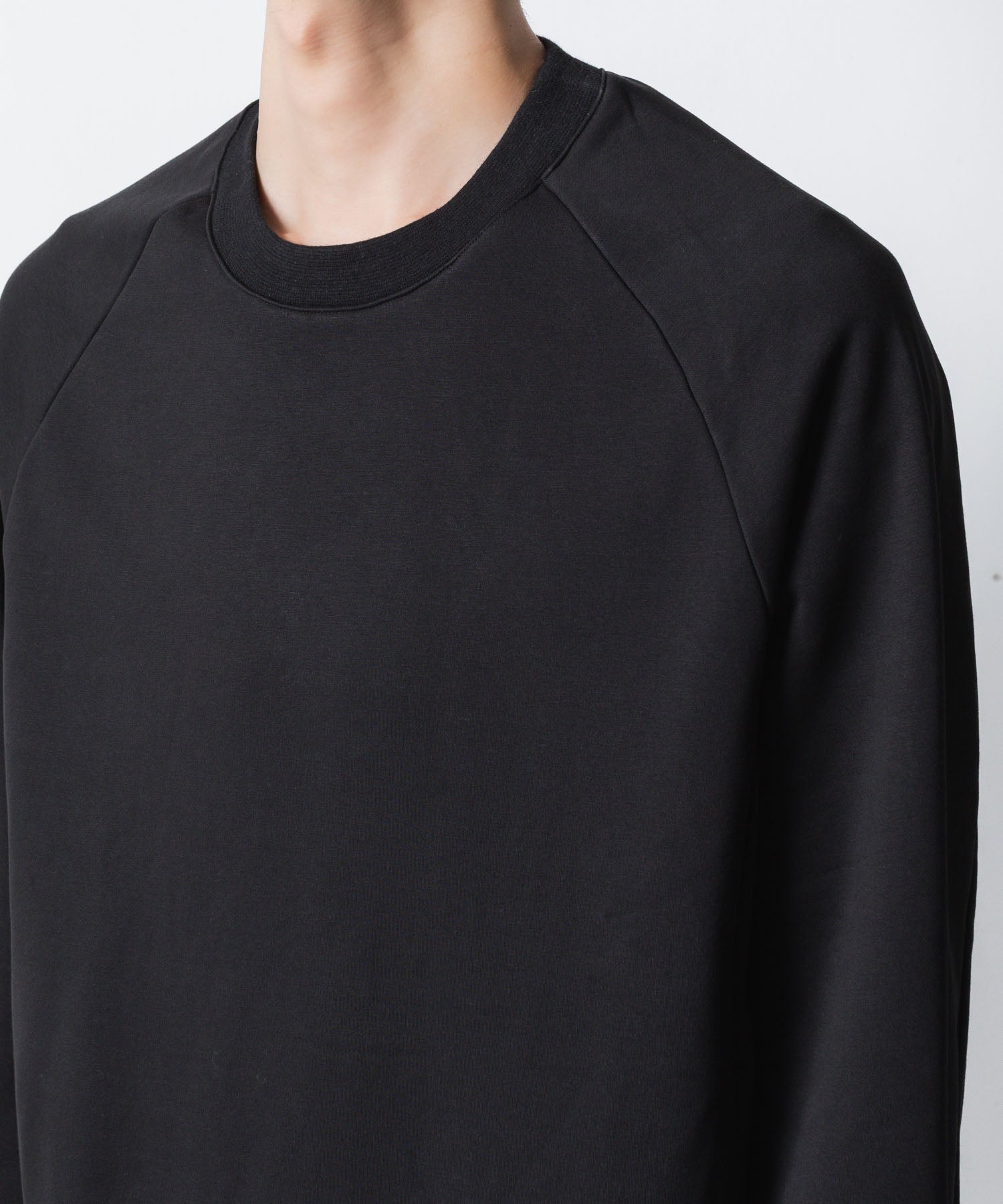 ATTACHMENT アタッチメントのCO STRECH TERRY PULLOVER - BLACKの公式通販サイトsession福岡セレクトショップ
