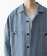 画像をギャラリービューアに読み込む, ATTACHMENT / EXCLUSIVE ITEMアタッチメントのPE LIGHT TROPICAL OVERSIZED SHIRT BLOUSON - L.BLUEの公式通販サイトsession福岡セレクトショップ

