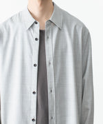 画像をギャラリービューアに読み込む, ATTACHMENT アタッチメントのWO/TA STRETCH TRO L/S SHIRT - X.GRAYの公式通販サイトsession福岡セレクトショップ

