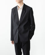 画像をギャラリービューアに読み込む, ATTACHMENT アタッチメントのWO/TA STRETCH TRO 2B JKT - BLACKの公式通販サイトsession福岡セレクトショップ
