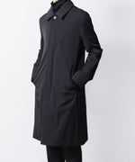 画像をギャラリービューアに読み込む, ATTACHMENT アタッチメントのNY 2LAYER STRETCH PADDING BALMACAAN COAT - BLACKの公式通販サイトsession福岡セレクトショップ
