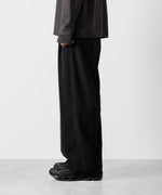 画像をギャラリービューアに読み込む, ATTACHMENT アタッチメントのSORIBIA TWILL BELTED WIDE TROUSERS-BLACKの公式通販サイトsession福岡セレクトショップ
