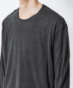 画像をギャラリービューアに読み込む, ATTACHMENT アタッチメントの80/2 PIMA CO JERSEY SLIM FIT LAYERED L/S TEE - X.BLACKの公式通販サイトsession福岡セレクトショップ
