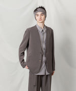 画像をギャラリービューアに読み込む, ATTACHMENT アタッチメントのPE STRETCH DOUBLE CLOTH COLLARLESS JKT - D.KH GRAYの公式通販サイトsession福岡セレクトショップ
