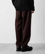 画像をギャラリービューアに読み込む, ATTACHMENT アタッチメントのPE STRETCH DOUBLE CLOTH BELTED TAPERED FIT TROUSERS - BROWN 公式通販サイトsession福岡セレクトショップ
