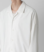 画像をギャラリービューアに読み込む, ATTACHMENT アタッチメントのPE/RY STRETCH TROPICAL OVERSIZED OPENCOLLAR L/S SHIRT - WHITE 公式通販サイトsession福岡セレクトショップ
