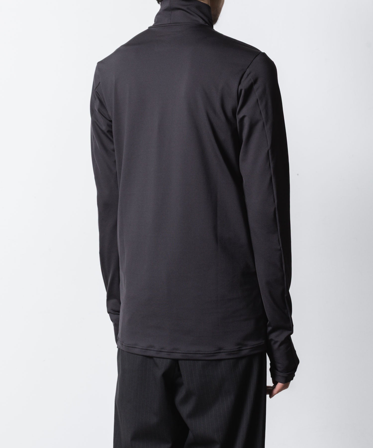 VEIN ヴェインのCOOLMAX STRETCH JERSEY VPW　HIGH NECK L/S TEE - BLACKの公式通販サイトsession福岡セレクトショップ