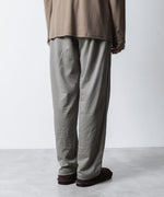 画像をギャラリービューアに読み込む, ATTACHMENT アタッチメントのCOTTON DOUBLE FACE LOUNGE TROUSERS - L.KH GRAYの公式通販サイトsession福岡セレクトショップ
