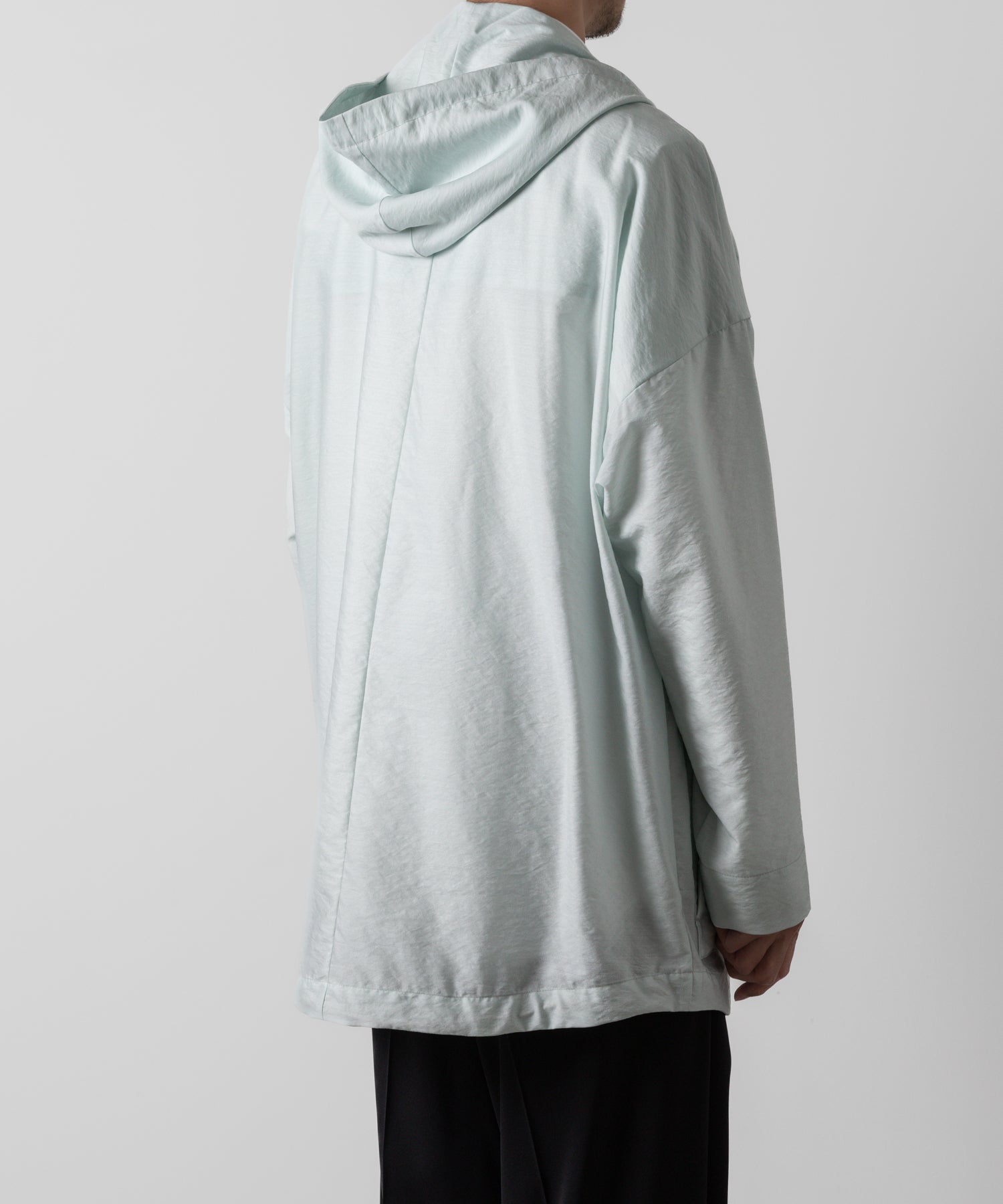 ATTACHMENT アタッチメントのWO/NY VOILE ZIP UP HOODED JACKET - L.GREEN 公式通販サイトsession福岡セレクトショップ