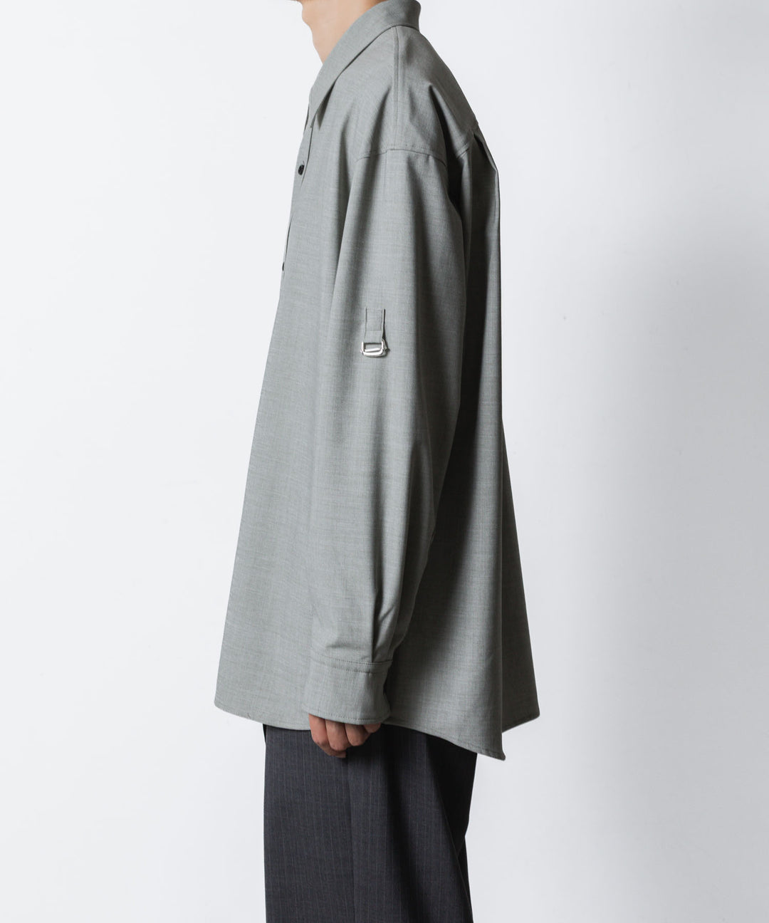 ATTACHMENT アタッチメントのPE/RY STRETCH TROPICAL STRAP SLEEVE L/S SHIRT - X.GREENの公式通販サイトsession福岡セレクトショップ