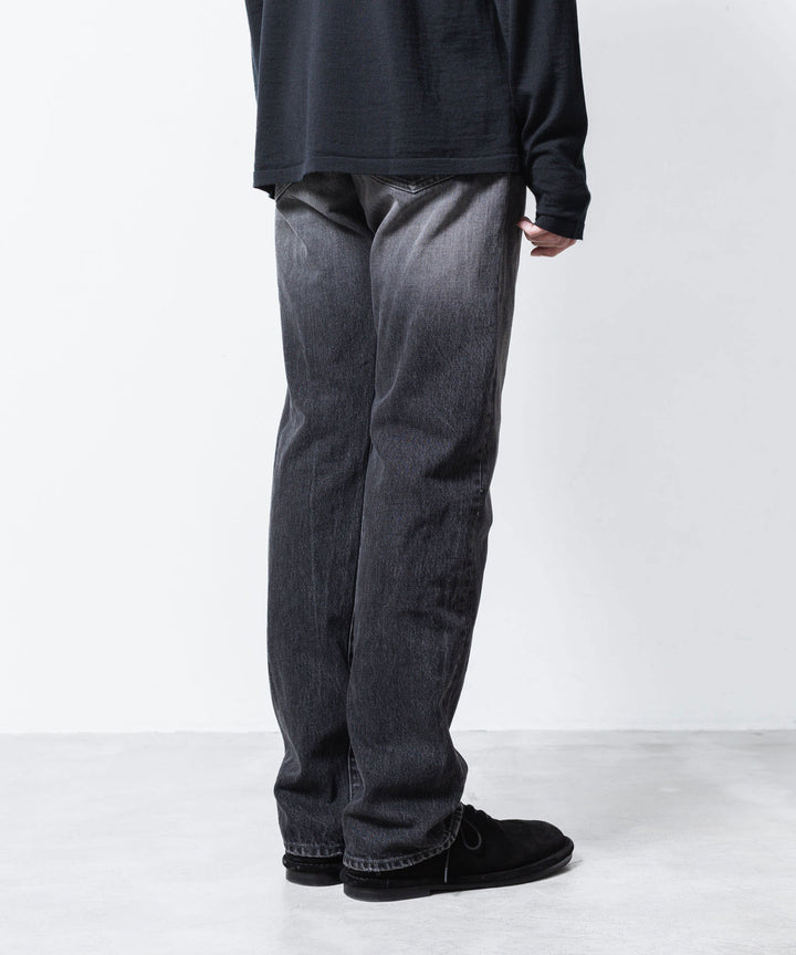ATTACHMENT アタッチメントの13OZ DENIM STRAIGHT JEANS - BLACKの公式通販サイトsession福岡セレクトショップ