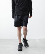 画像をギャラリービューアに読み込む, ATTACHMENT アタッチメントのNY TAFFETA SHORTS - BLACKの公式通販サイトsession福岡セレクトショップ
