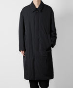 画像をギャラリービューアに読み込む, ATTACHMENT アタッチメントのNY TAFFETA PADDING BALLCOLLAR COAT - BLACK 公式通販サイトsession福岡セレクトショップ
