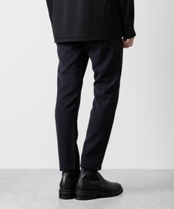 ATTACHMENT アタッチメントのPE STRETCH DOUBLE CLOTH NARROW TROUSERS - NAVY 公式通販サイトsession福岡セレクトショップ