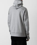 画像をギャラリービューアに読み込む, ATTACHMENT アタッチメントの限定CO/PE DOUBLE KNIT ZIP UP HOODIE - X.GRAYの公式通販サイトsession福岡セレクトショップ
