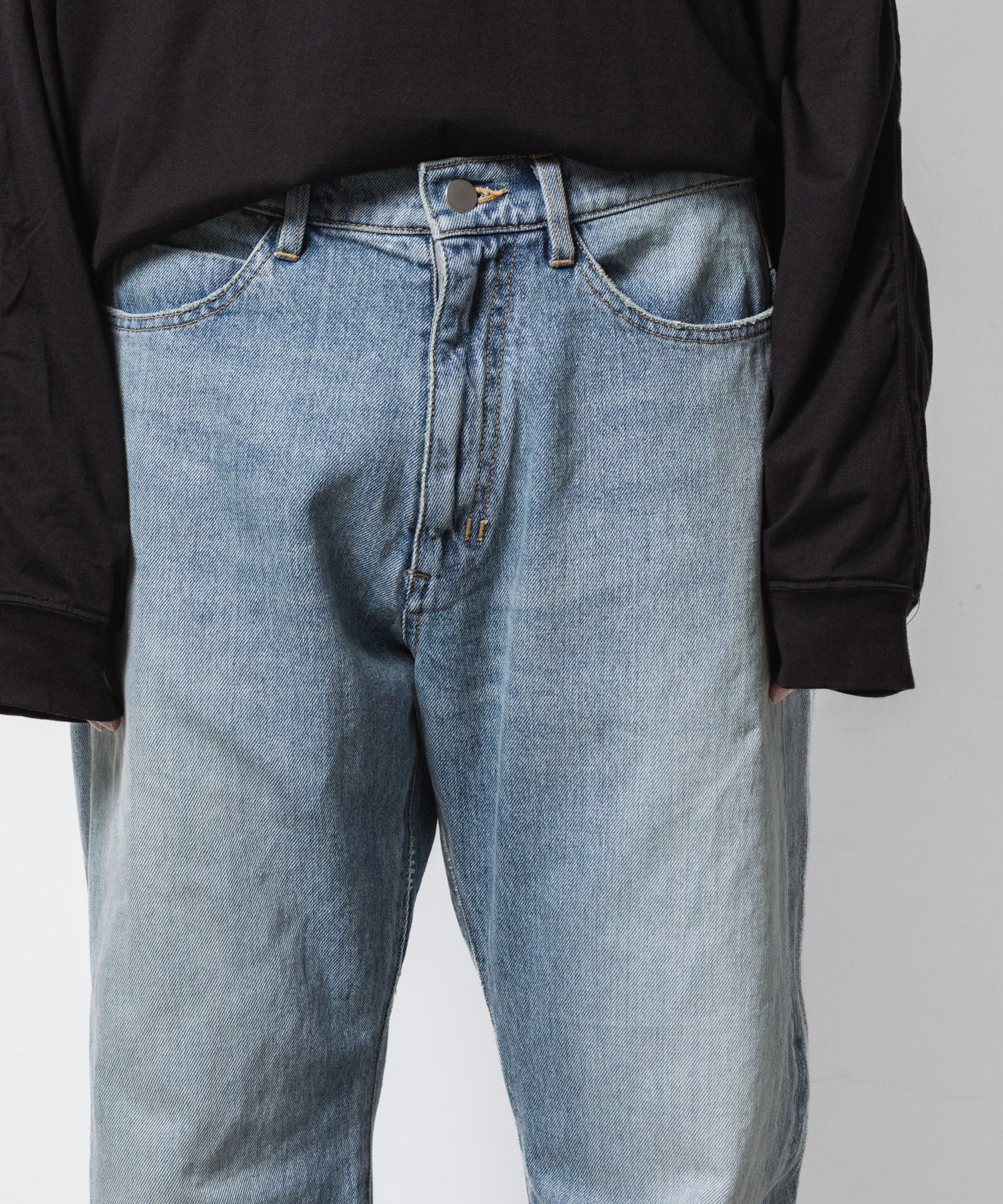VEIN ヴェインの13OZ DENIM BOOT CUT TROUSERS - L.NAVYの公式通販サイトsession福岡セレクトショップ