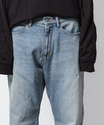 画像をギャラリービューアに読み込む, VEIN ヴェインの13OZ DENIM BOOT CUT TROUSERS - L.NAVYの公式通販サイトsession福岡セレクトショップ

