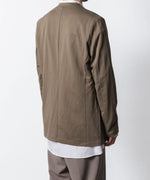 画像をギャラリービューアに読み込む, ATTACHMENT アタッチメントのCOTTON DOUBLE FACE COLLARLESS CARDIGAN - CAMELの公式通販サイトsession福岡セレクトショップ
