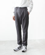 画像をギャラリービューアに読み込む, ATTACHMENT アタッチメントのWO/TA STRETCH TRO REGULAR FIT EASY TROUSERS - D.GRAYの公式通販サイトsession福岡セレクトショップ
