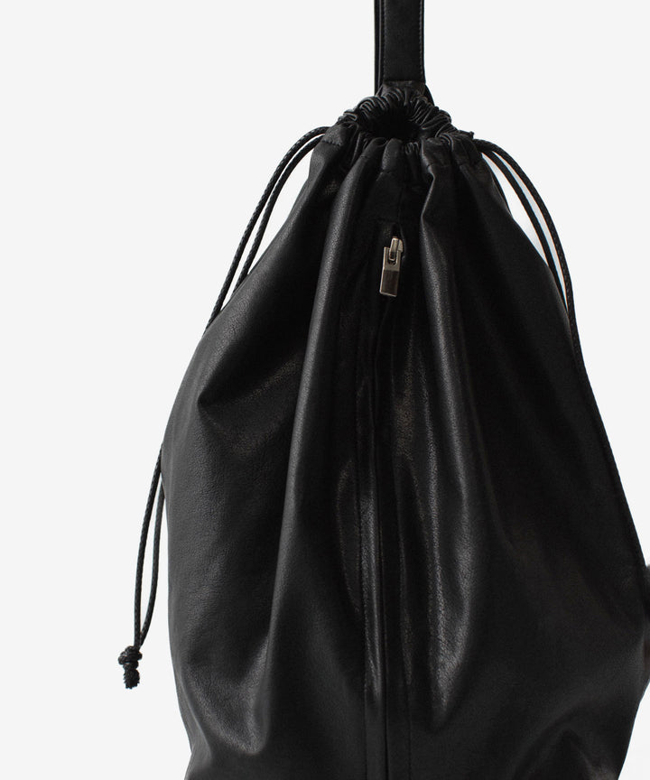 ATTACHMENT アタッチメントのSYNTHETIC LEATHER BUCKET BAG - BLACKの公式通販サイトsession福岡セレクトショップ