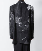 画像をギャラリービューアに読み込む, VEIN ヴェインのCO/WO PHOTO JACQUARD OVER JACKET - BLACKの公式通販サイトsession福岡セレクトショップ
