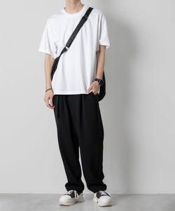 【ATTACHMENT】ATTACHMENT アタッチメントのCOTTON DOUBLE FACE OVERSIZED S/S TEE - WHITE 公式通販サイトsession福岡セレクトショップ