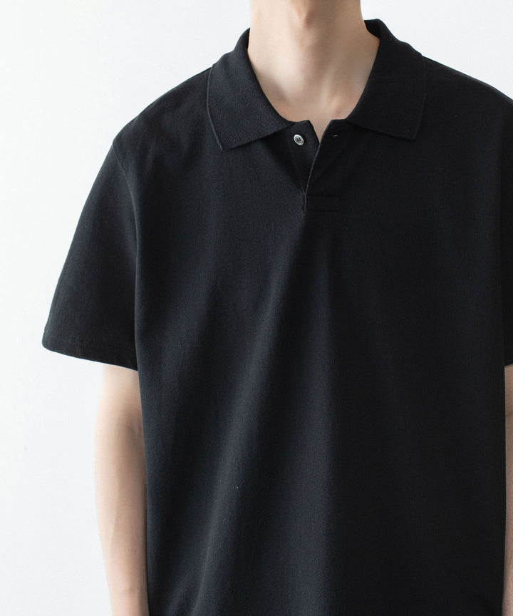 ATTACHMENT アタッチメントのSOFT PIQUE S/S POLO - BLACKの公式通販サイトsession福岡セレクトショップ