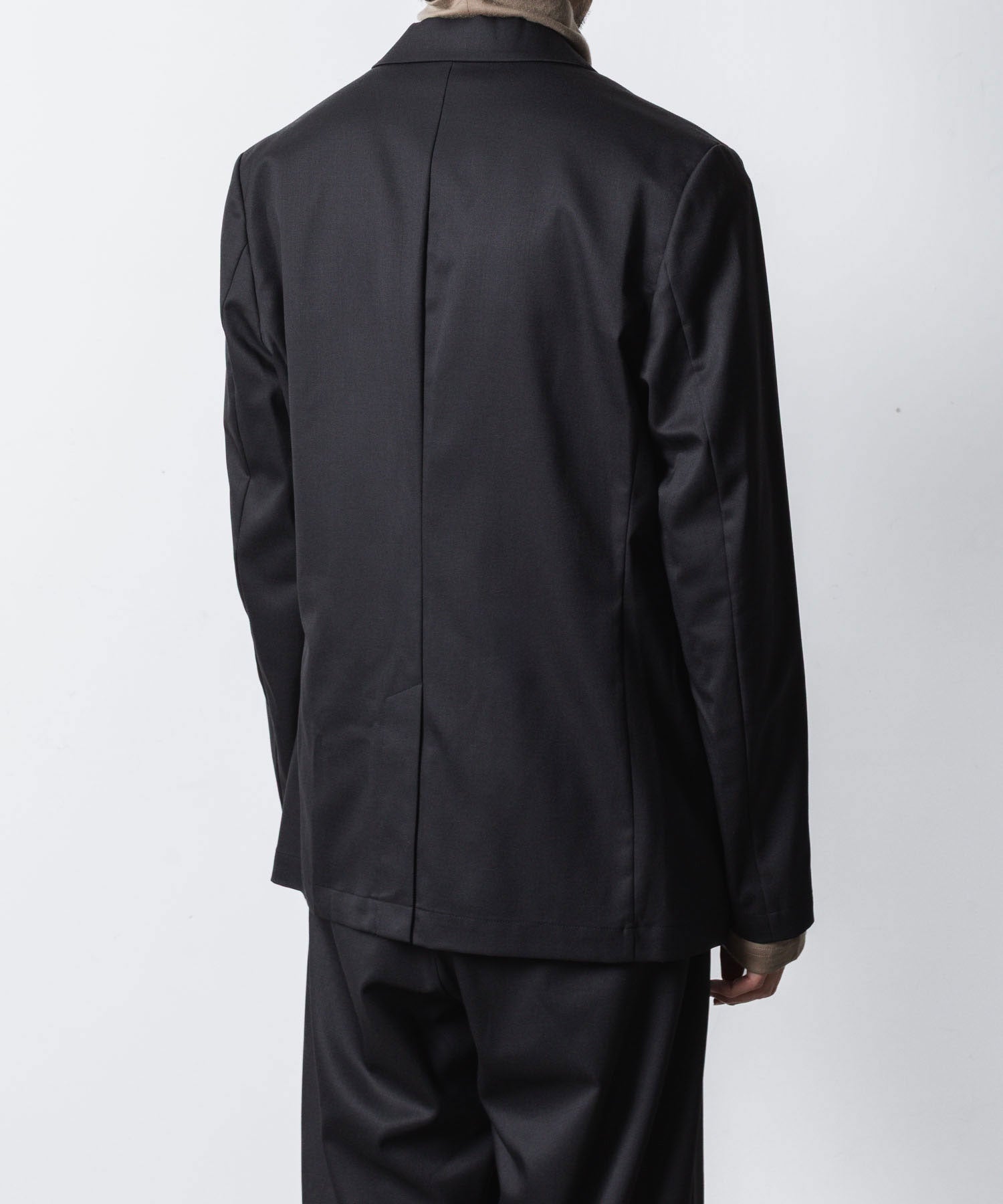 ATTACHMENT アタッチメントのT/W/SI STRETCH GABARDINE 2B JKT - BLACKの公式通販サイトsession福岡セレクトショップ