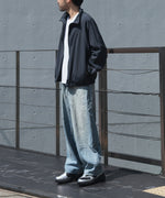 画像をギャラリービューアに読み込む, VEIN ヴェインの11OZ DENIM BAGGY JEANS - L.NAVYの公式通販サイトsession福岡セレクトショップ

