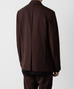 画像をギャラリービューアに読み込む, ATTACHMENT アタッチメントのPE STRETCH DOUBLE CLOTH 2B JACKET - BROWN 公式通販サイトsession福岡セレクトショップ
