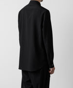 画像をギャラリービューアに読み込む, ATTACHMENT アタッチメントのPE STRETCH VIYELLA REGULAR COLLAR DRESS SHIRT - BLACK 公式通販サイトsession福岡セレクトショップ
