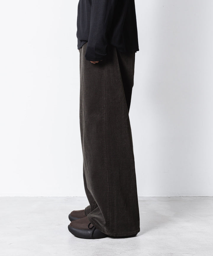 VEIN ヴェインのFINX CO CORDUROY RESIZE TROUSERS - D.GRAYの公式通販サイトsession福岡セレクトショップ