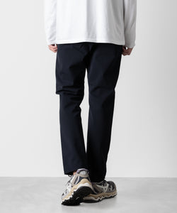 ATTACHMENT アタッチメントの別注SOLOTEX DOUBLE CLOTH REGULAR FIT EASY TROUSERS - NAVYの公式通販サイトsession福岡セレクトショップ