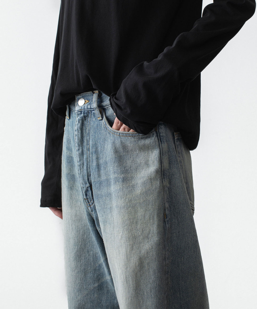 ATTACHMENT アタッチメントの13OZ DENIM 3D JEANS - L.NAVYの公式通販サイトsession福岡セレクトショップ