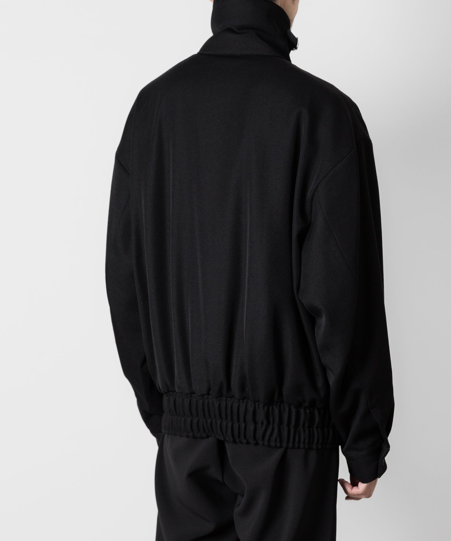 ATTACHMENT アタッチメントの2/48 WO KERSEY ZIP UP BOMBER JACKET - BLACK 公式通販サイトsession福岡セレクトショップ