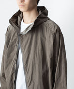 画像をギャラリービューアに読み込む, ATTACHMENT アタッチメントのNY TAFFETA HOODED TRACK JKT - KHAKI GRAYの公式通販サイトsession福岡セレクトショップ
