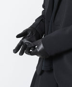 画像をギャラリービューアに読み込む, ATTACHMENT アタッチメントのSTRETCH SHEEPLEATHER GLOVE - BLACKの公式通販サイトsession福岡セレクトショップ
