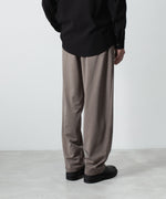 画像をギャラリービューアに読み込む, ATTACHMENT アタッチメントのCOTTON DOUBLE FACE LOUNGE TROUSERS - KHAKI GRAYの公式通販サイトsession福岡セレクトショップ
