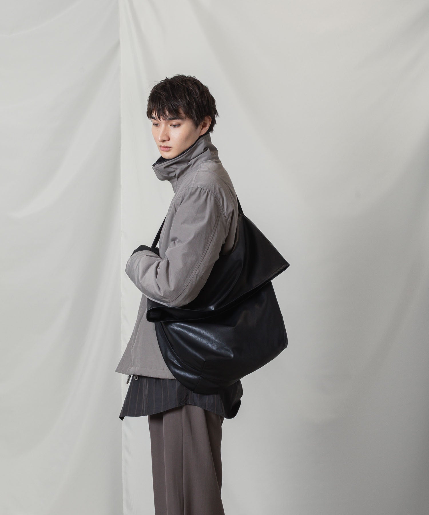 ATTACHMENT アタッチメントのCO/NY WEATHER CLOTH UTILITY JACKET - KHAKI GRAYの公式通販サイトsession福岡セレクトショップ