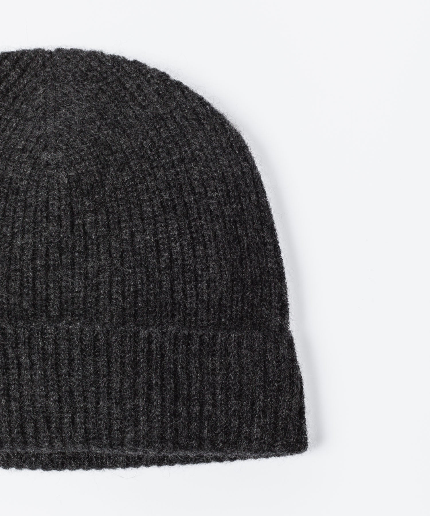 ATTACHMENT アタッチメントのCASHMERE　KNIT BEANIE - D.GRAYの公式通販サイトsession福岡セレクトショップ