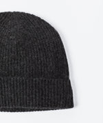 画像をギャラリービューアに読み込む, ATTACHMENT アタッチメントのCASHMERE　KNIT BEANIE - D.GRAYの公式通販サイトsession福岡セレクトショップ
