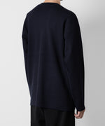 画像をギャラリービューアに読み込む, ATTACHMENT アタッチメントのWOxPE DOUBLE FACE KNIT CREWNECK PULLOVER L/S - NAVY 公式通販サイトsession福岡セレクトショップ
