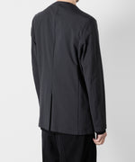 画像をギャラリービューアに読み込む, ATTACHMENT アタッチメントのNY/CO STRETCH JERSEY COLLARLESS JACKET - D.GRAY 公式通販サイトsession福岡セレクトショップ
