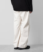 画像をギャラリービューアに読み込む, 【ATTACHMENT】ATTACHMENT アタッチメントの11oz DENIM WIDE CURVE JEANS - OFF WHITE 公式通販サイトsession福岡セレクトショップ
