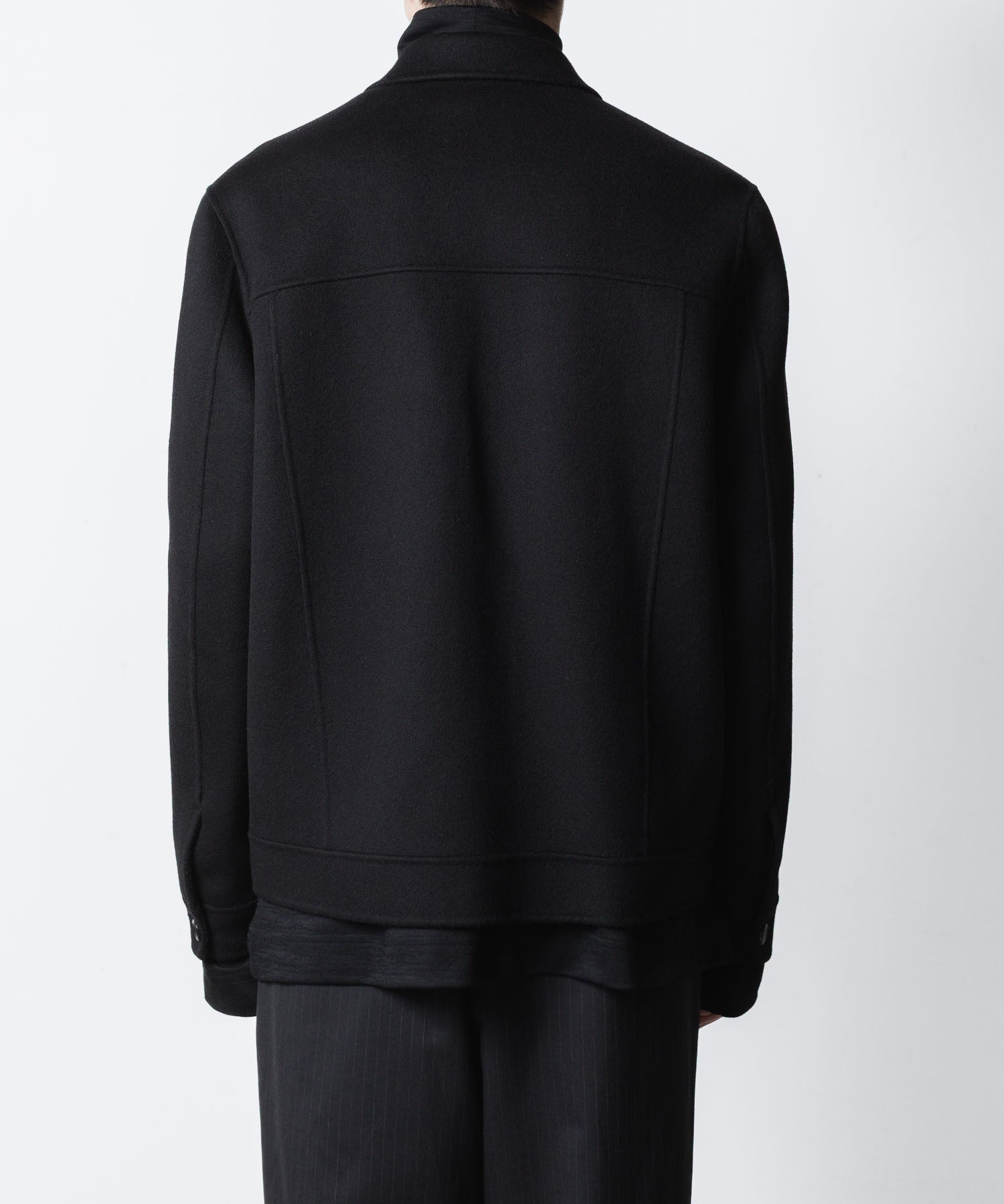 ATTACHMENT アタッチメントのWO/CA DOUBLE FACE BEAVER TRACKER JACKET - BLACKの公式通販サイトsession福岡セレクトショップ