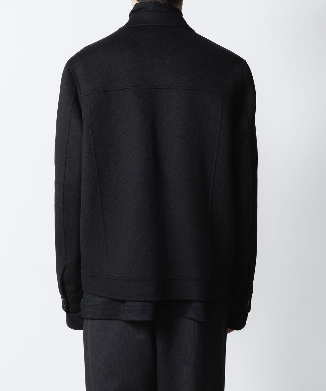 ATTACHMENT アタッチメントのWO/CA DOUBLE FACE BEAVER TRACKER JACKET - BLACKの公式通販サイトsession福岡セレクトショップ