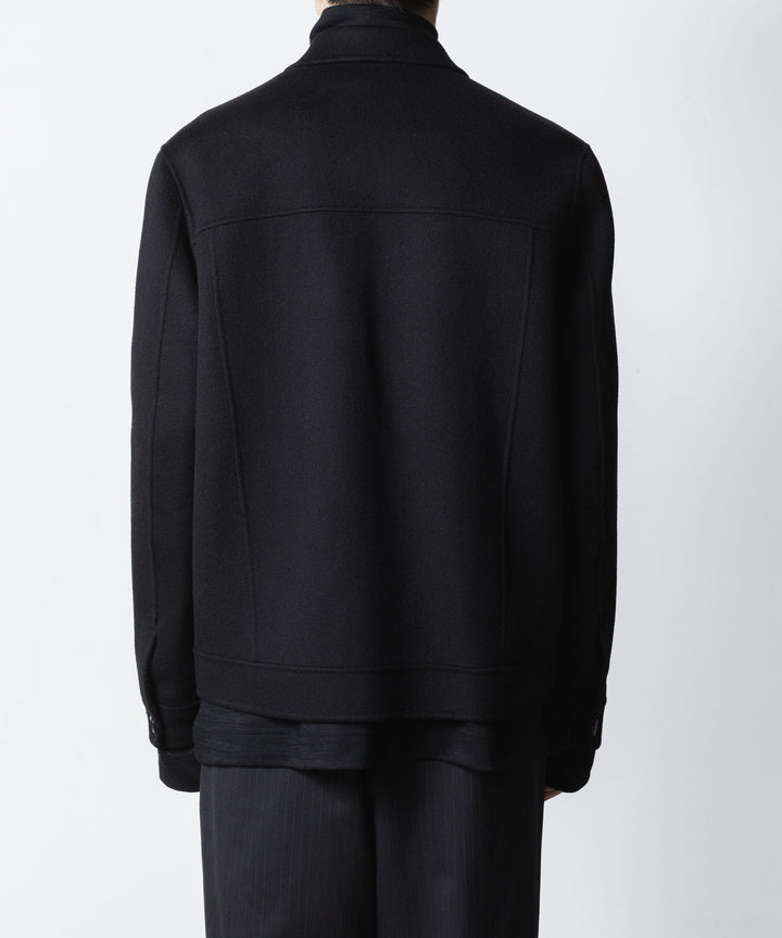 ATTACHMENT アタッチメントのWO/CA DOUBLE FACE BEAVER TRACKER JACKET - BLACKの公式通販サイトsession福岡セレクトショップ