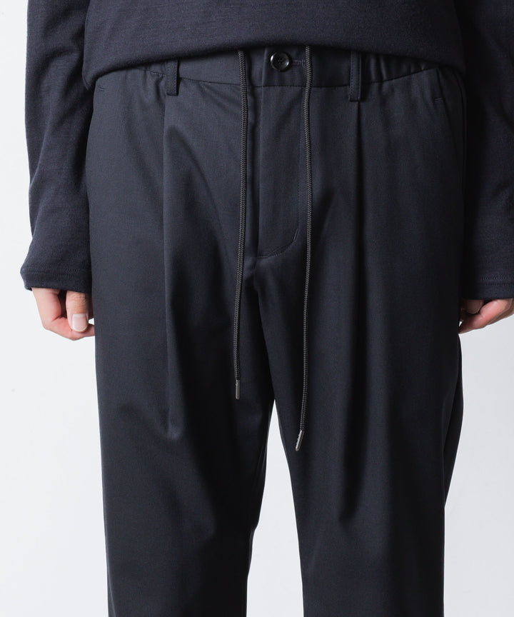 ATTACHMENT アタッチメントのT/W/SI STRETCH GABARDINE REGULAR FIT EASY TROUSERS - D.NAVYの公式通販サイトsession福岡セレクトショップ