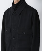 画像をギャラリービューアに読み込む, ATTACHMENT アタッチメントのCO NIDOM CLOTH M-43 JACKET - BLACKの公式通販サイトsession福岡セレクトショップ

