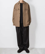 画像をギャラリービューアに読み込む, ATTACHMENT アタッチメントのRY/CO/SI FLANNEL PADDING L/S SHIRT - CAMELの公式通販サイトsession福岡セレクトショップ
